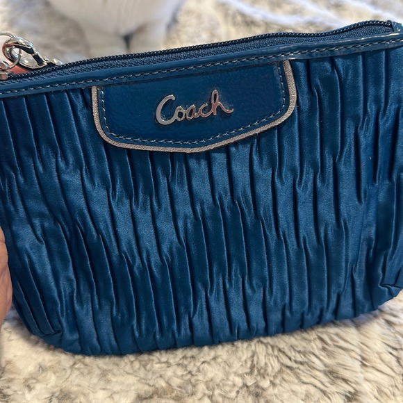 Coach Satin Ruched Wristlet - Picture 3 of 9